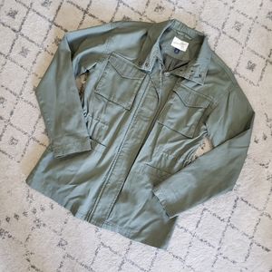 Universal Thread | Green Canvas Cargo Jack…